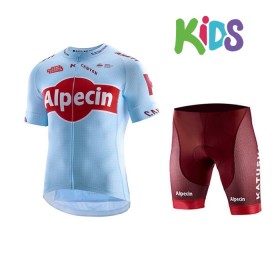 Tenue Maillot + Cuissard 2019 Team Katusha Alpecin Enfant N001